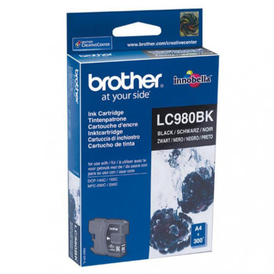 Cartucho de Tinta Brother LC980BK Negro