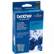 Cartucho de Tinta Brother LC980C Cian