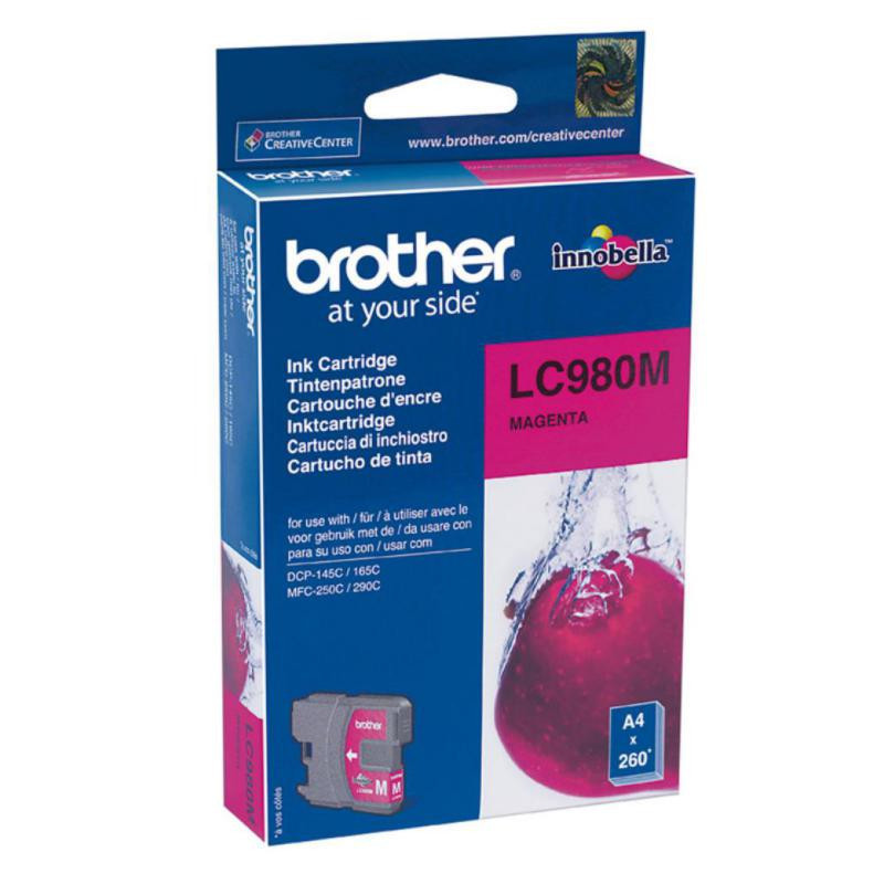 Cartucho de Tinta Brother LC980M Magenta