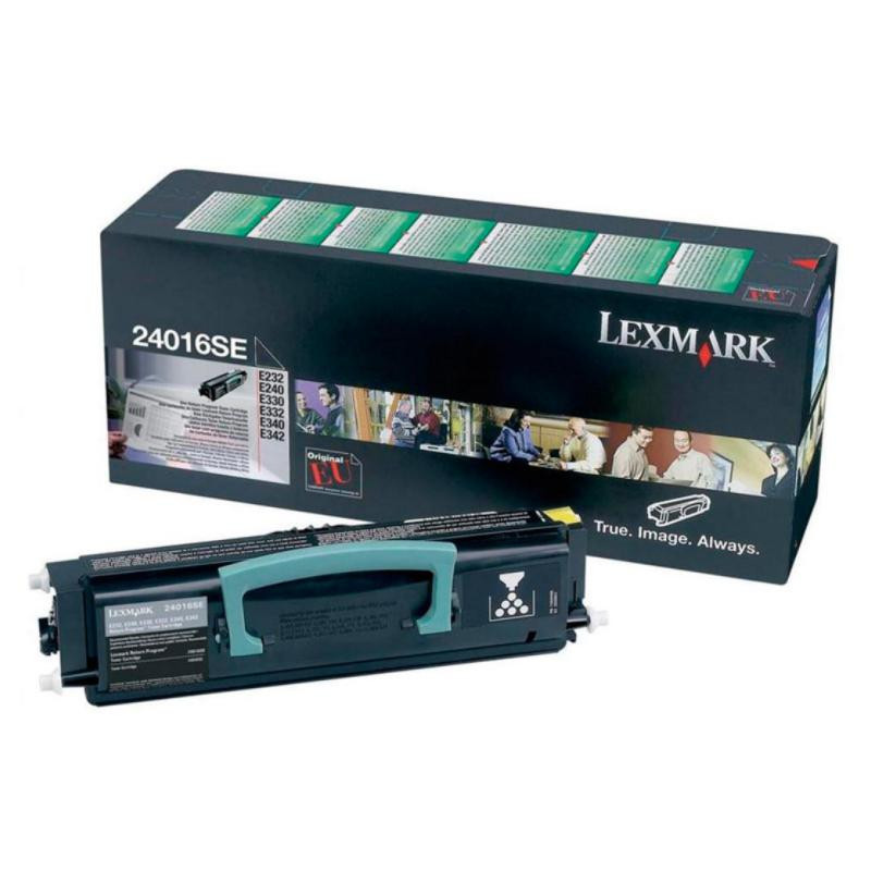 TÃ³ner LÃ¡ser Lexmark 24016SE Negro