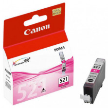 Cartucho de Tinta Canon CLI-521M 2935B001 Magenta