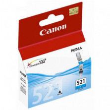 Cartucho de Tinta Canon CLI-521C 2934B001 Cian