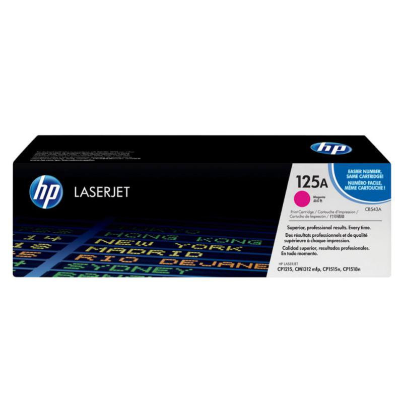 TÃ³ner LÃ¡ser HP 125A CB543A Magenta