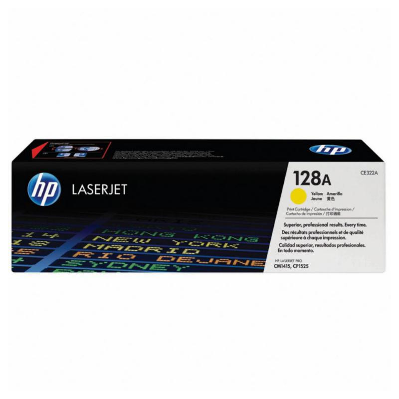 TÃ³ner LÃ¡ser HP 128A CE322A Amarillo