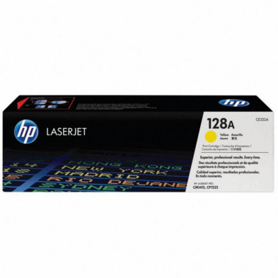 TÃ³ner LÃ¡ser HP 128A CE322A Amarillo