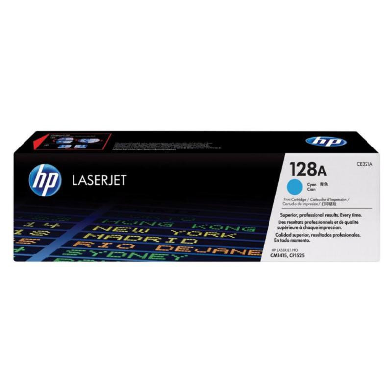 TÃ³ner LÃ¡ser HP 128A CE321A Cian