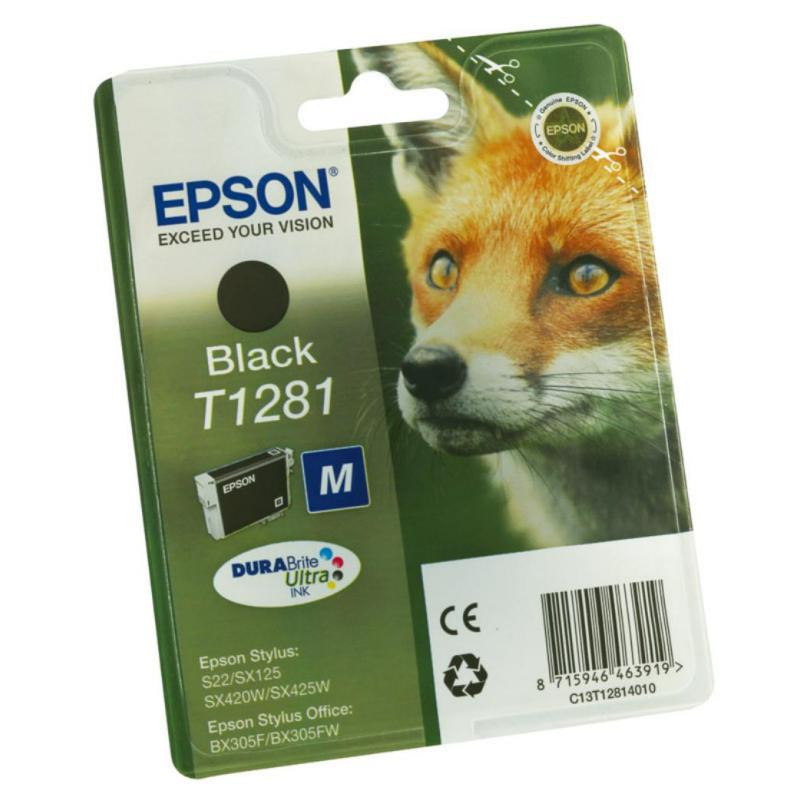 Cartucho de Tinta Epson T1281 Negro