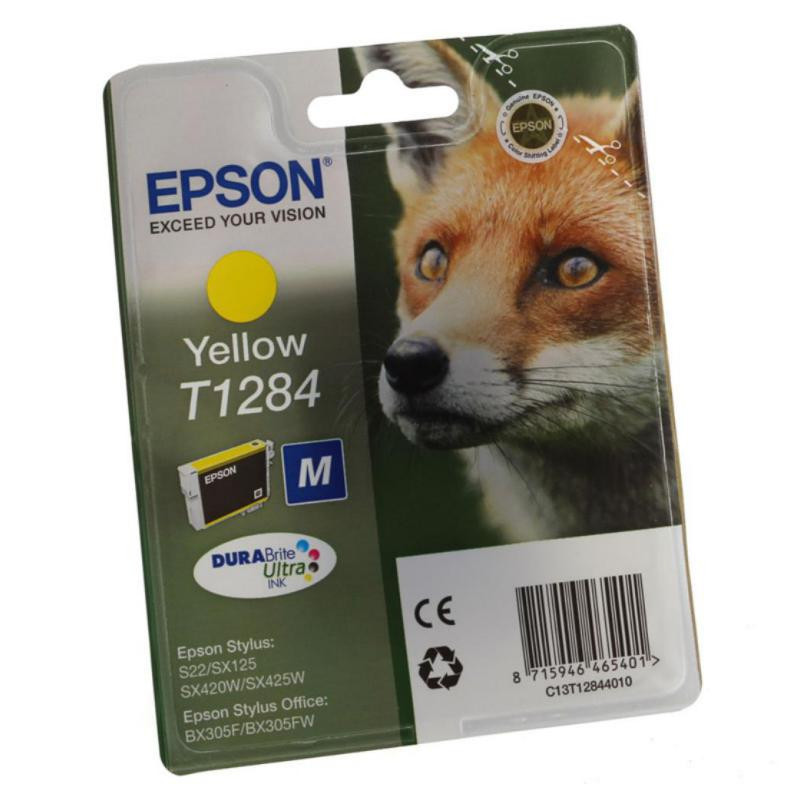 Cartucho de Tinta Epson T1284 Amarillo