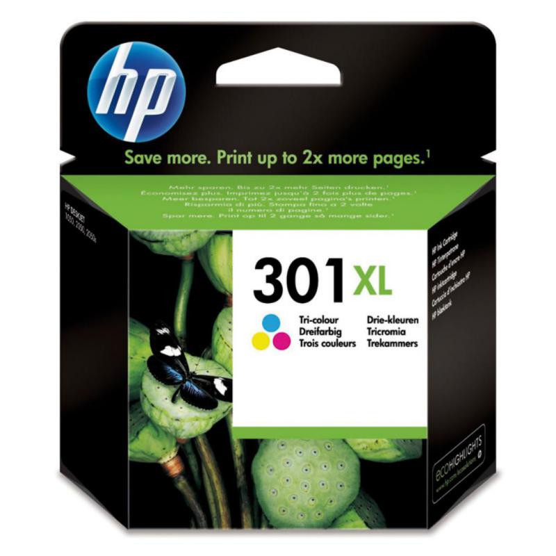 Cartucho de Tinta HP 301 XL CH564EE Color