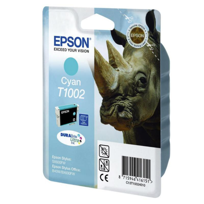 Cartucho de Tinta Epson T1002 Cian