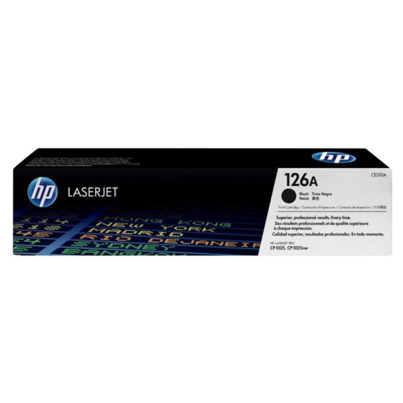 TÃ³ner LÃ¡ser HP 126A CE310A Negro