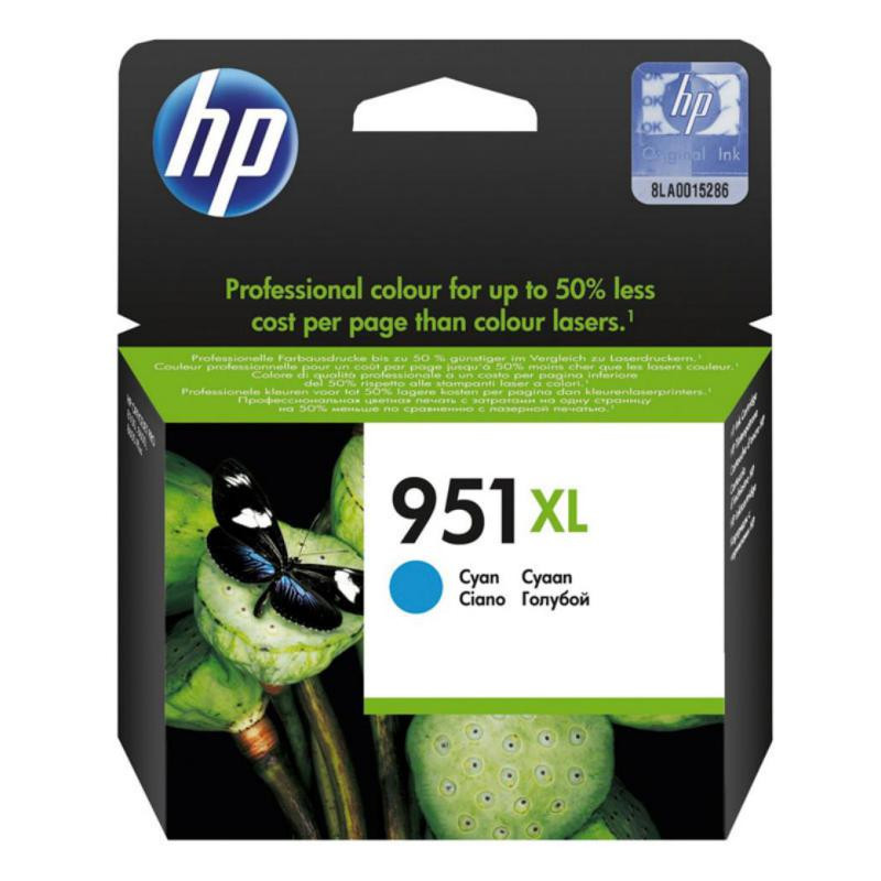 Cartucho de Tinta HP 951 XL CN046AE Cian