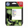 Cartucho de Tinta HP 364 SD534EE Negro y Color 4/u