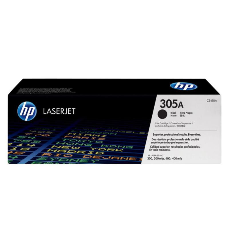 TÃ³ner LÃ¡ser HP 305A CE410A Negro