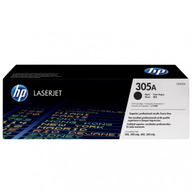 TÃ³ner LÃ¡ser HP 305A CE410A Negro