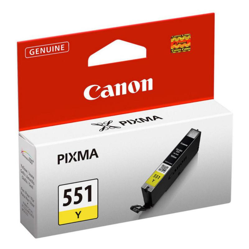 Cartucho de Tinta Canon CLI-551Y 6511B001 Amarillo