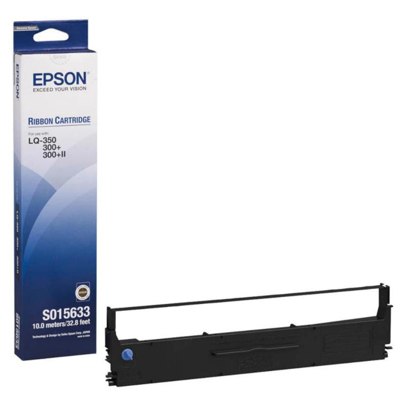 Cinta de ImpresiÃ³n Epson S015633 Negro