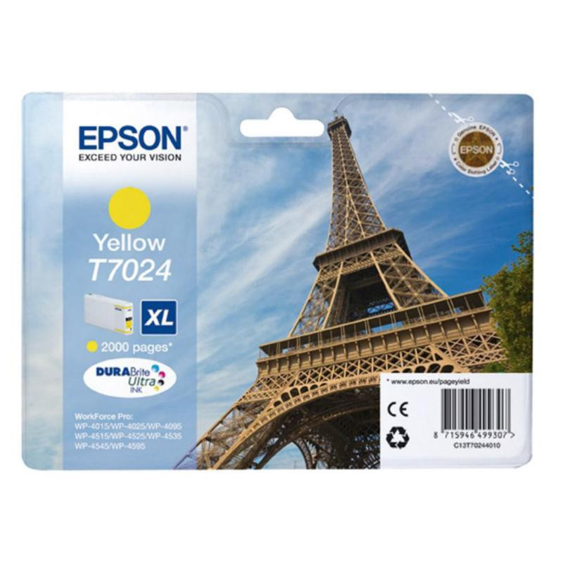 Cartucho de Tinta Epson T7024 Amarillo