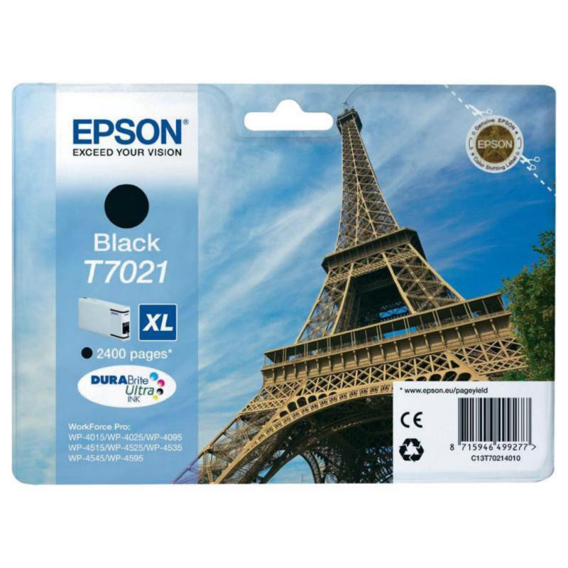 Cartucho de Tinta Epson T7021 Negro