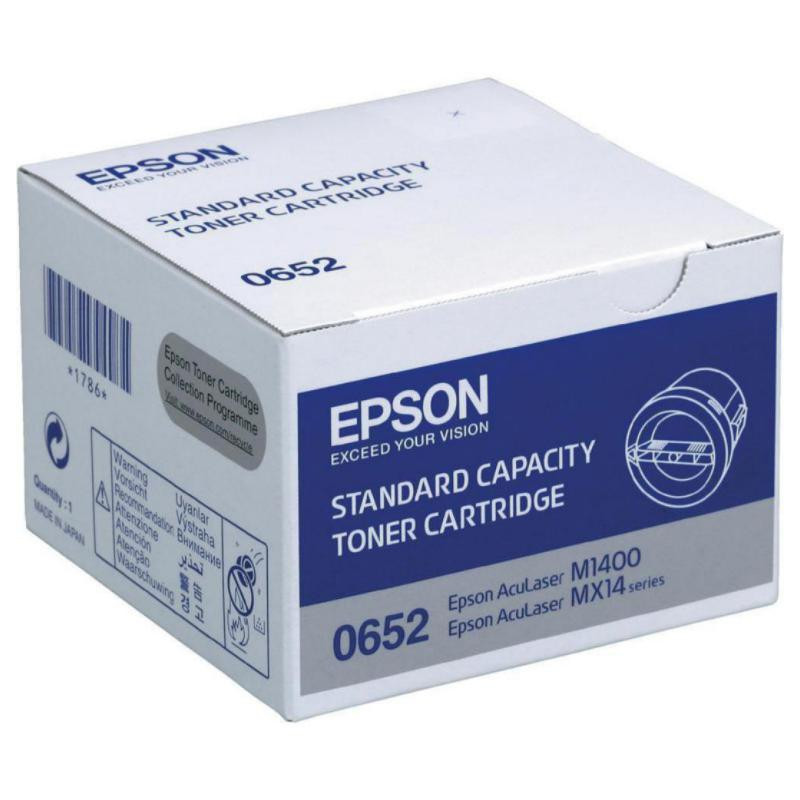 TÃ³ner LÃ¡ser Epson S050652 Negro