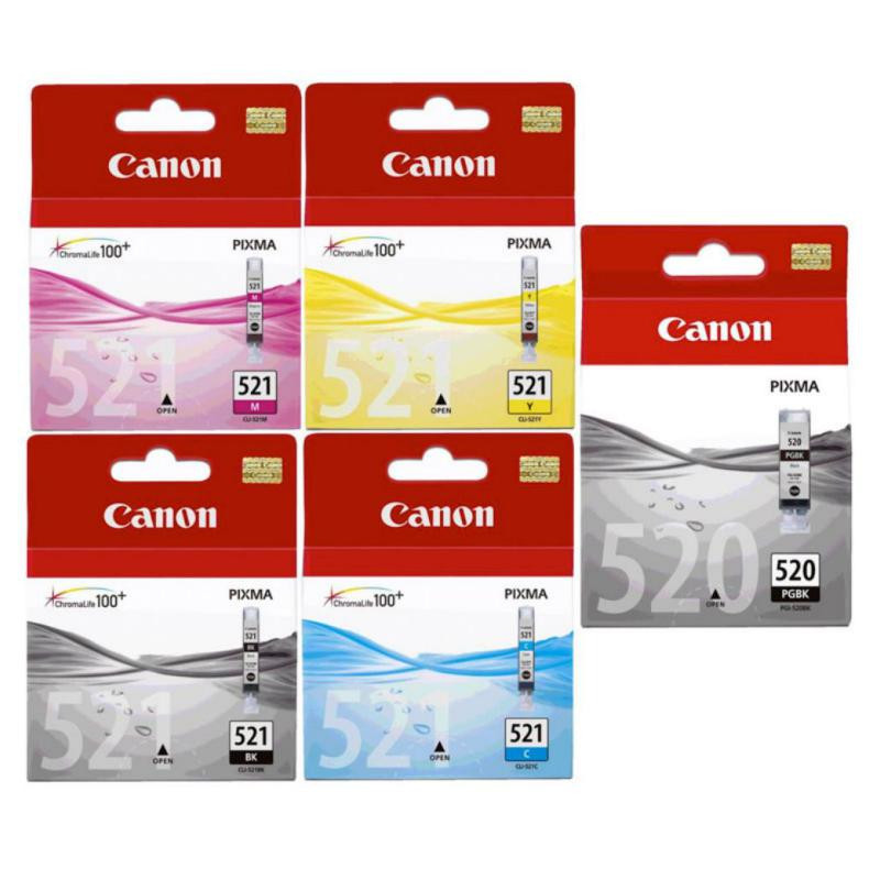 Cartucho de Tinta Canon 520/521 Color 4/u