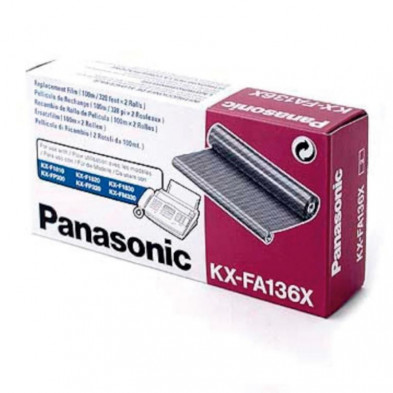 Cinta TTR Panasonic KXFA136X Negro