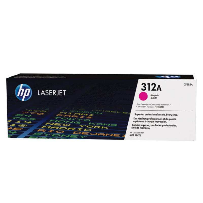 TÃ³ner LÃ¡ser HP 312A CF383A Magenta