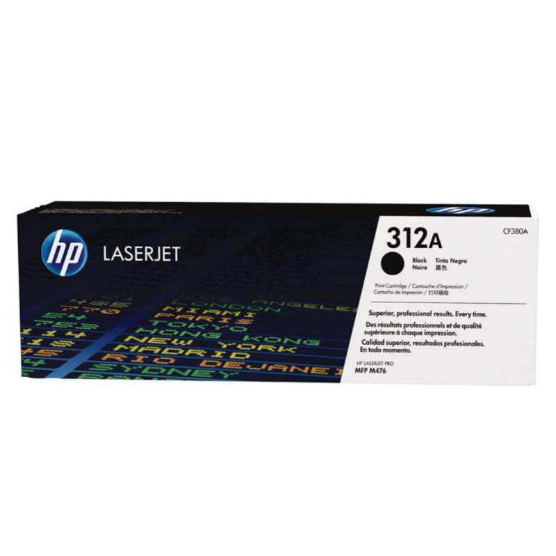 TÃ³ner LÃ¡ser HP 312A CF380A Negro