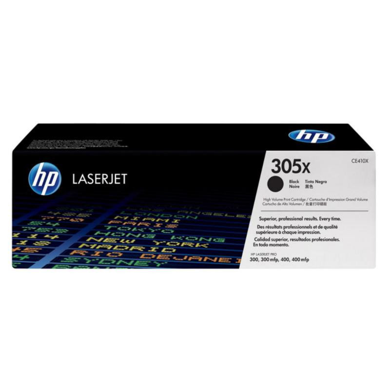 TÃ³ner LÃ¡ser HP 305X CE410X Negro