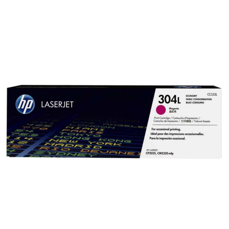 TÃ³ner LÃ¡ser HP 304L CC533L Magenta