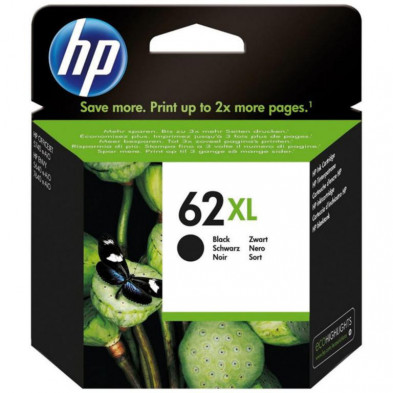 Cartucho de Tinta HP 62 XL C2P05AE Negro