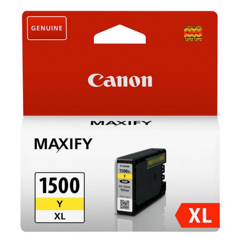 Cartucho de Tinta Canon PGI1500 XL 9182B004 Amarillo