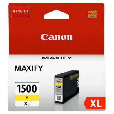 Cartucho de Tinta Canon PGI1500 XL 9182B004 Amarillo