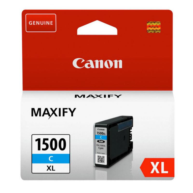 Cartucho de Tinta Canon PGI1500C XL 9193B001 Cian