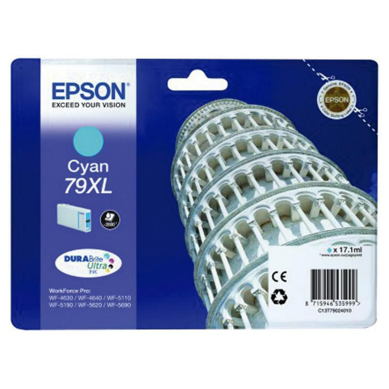 Cartucho de Tinta Epson C13T79024010 Cian