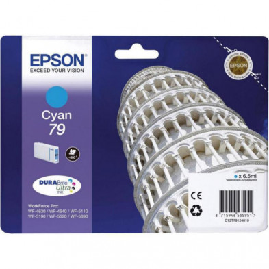 Cartucho de Tinta Epson C13T79124010 Cian