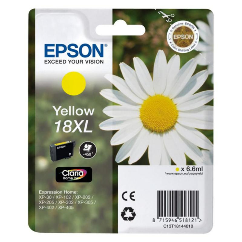 Cartucho de Tinta Epson T1814 Amarillo