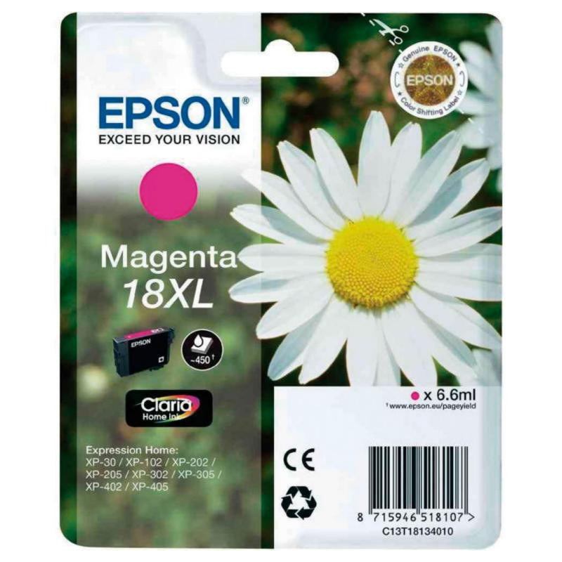 Cartucho de Tinta Epson C13T18143010 Magenta