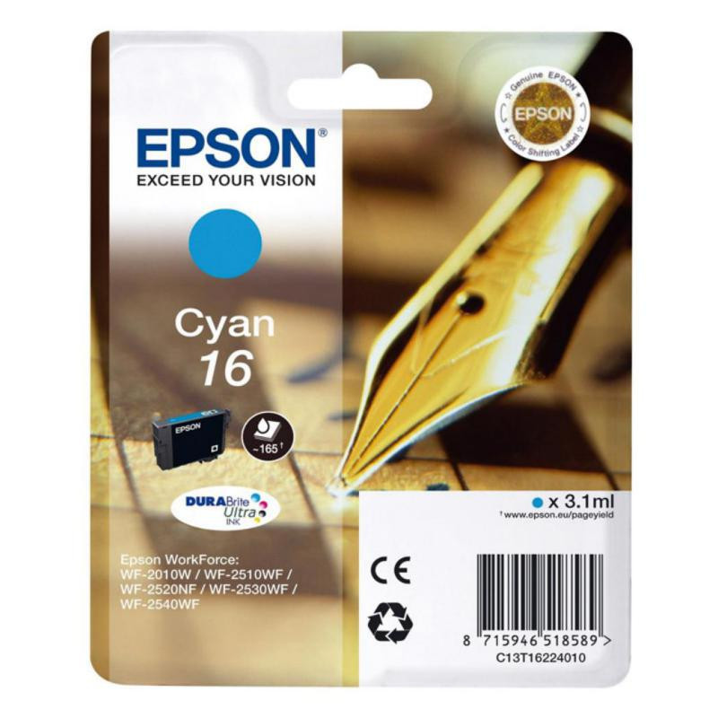 Cartucho de Tinta Epson C13T16224010 Cian