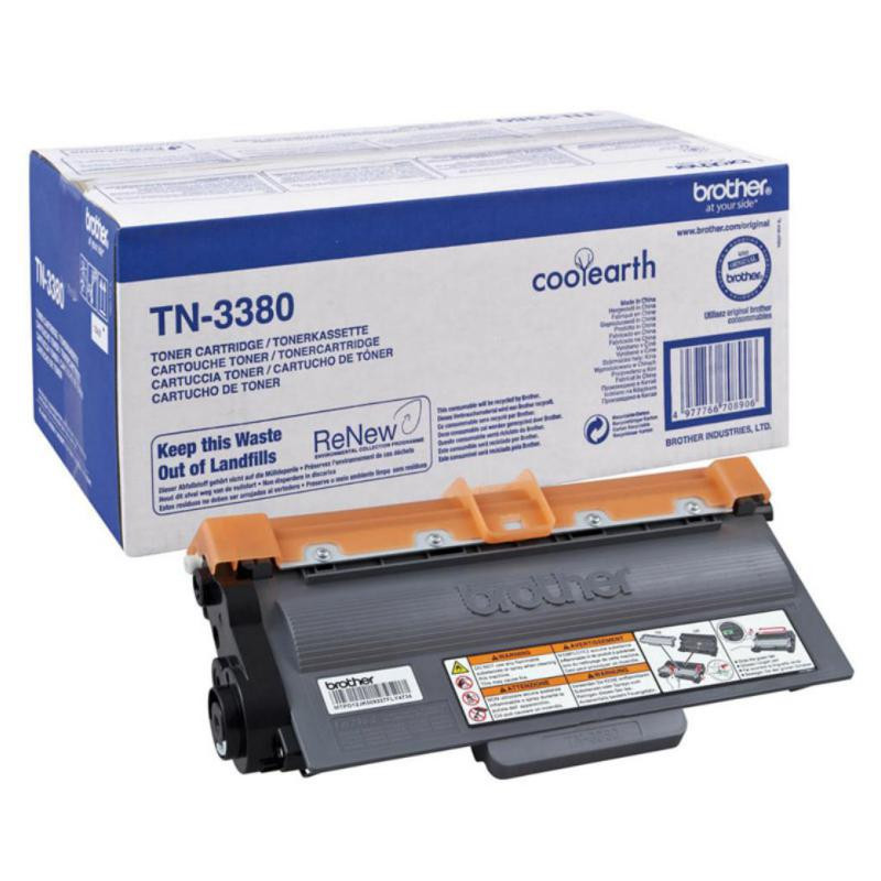 TÃ³ner LÃ¡ser Brother TN3380 Negro