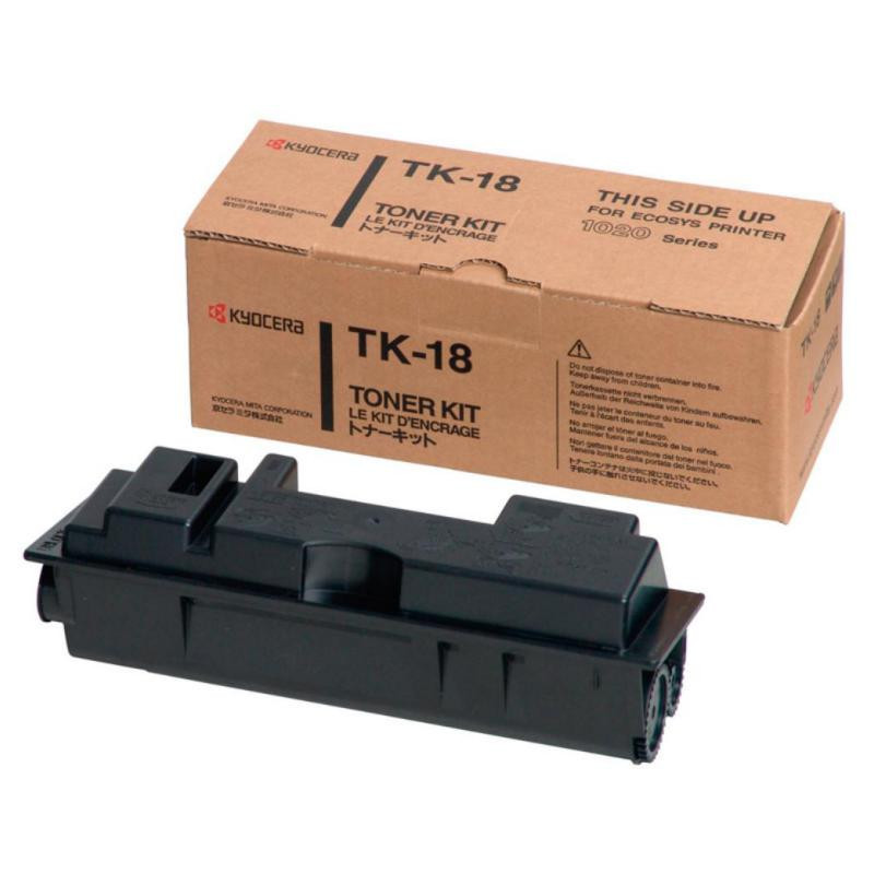 TÃ³ner LÃ¡ser Kyocera TK18 Negro