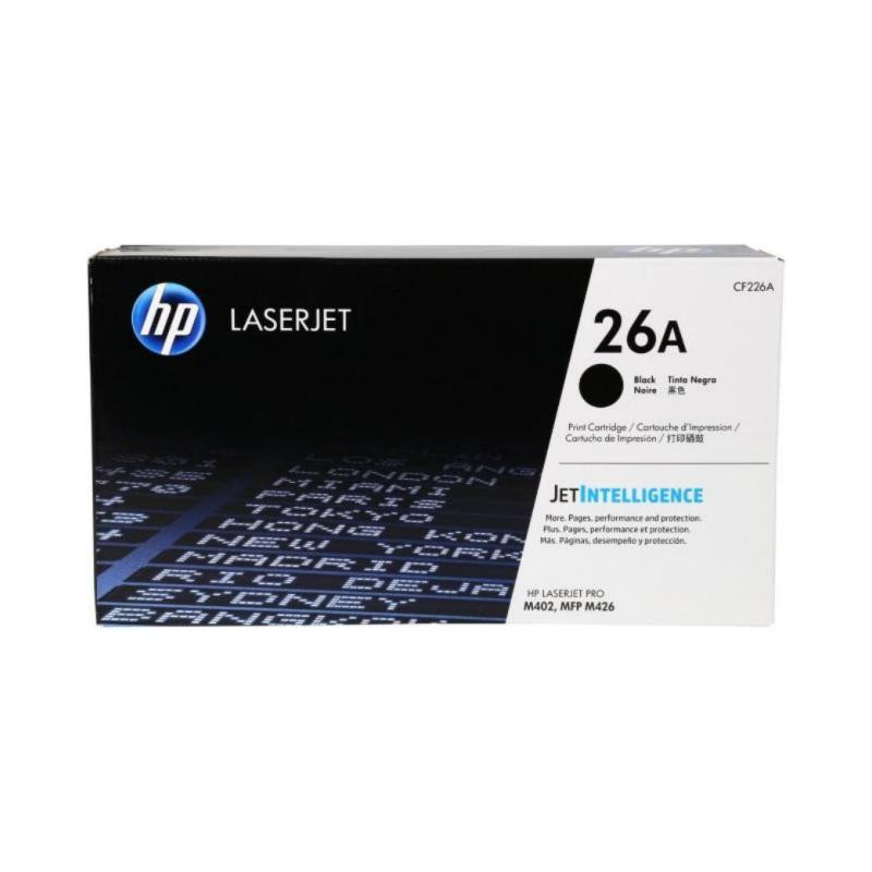 TÃ³ner LÃ¡ser HP 26A CF226A Negro