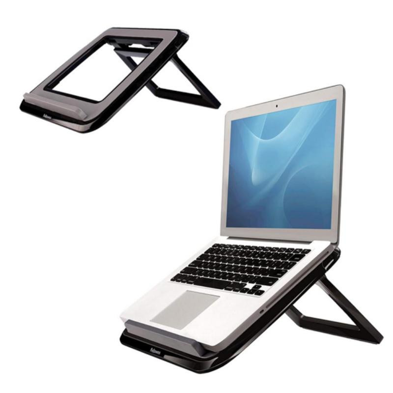 Soporte elevador portÃ¡til Fellowes Spire Series Negro