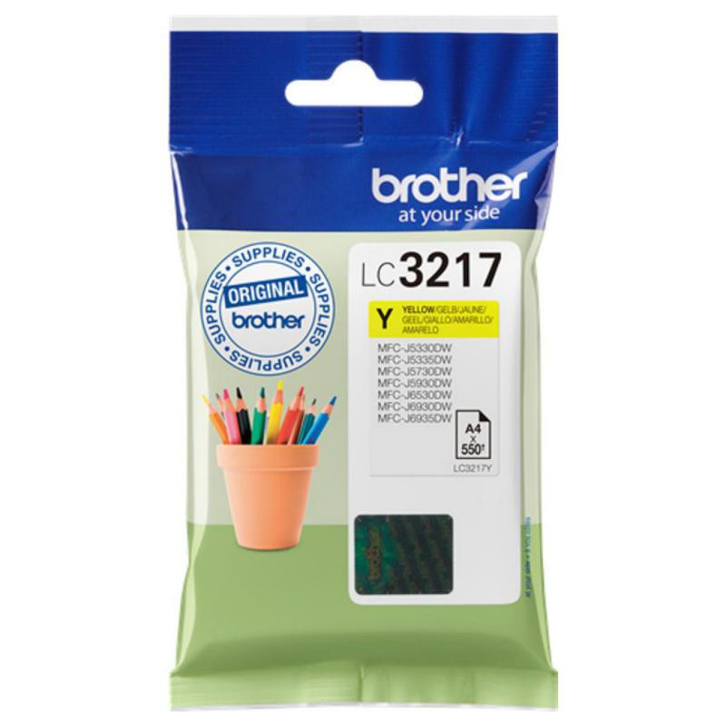 Cartucho de Tinta Brother LC3217Y Amarillo