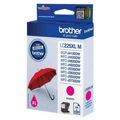 Cartucho de Tinta Brother LC225XLMBP Magenta