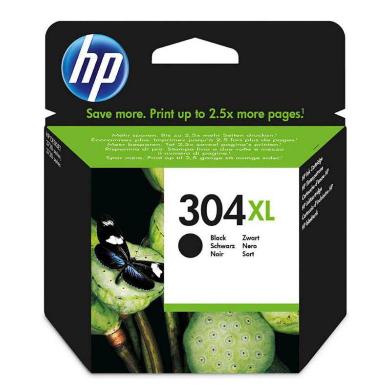 Cartucho de Tinta HP 304 XL N9K08AE Negro