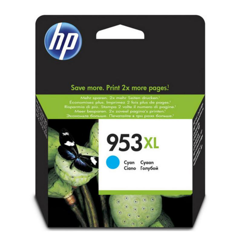 Cartucho de Tinta HP 953 XL F6U16AE Cian