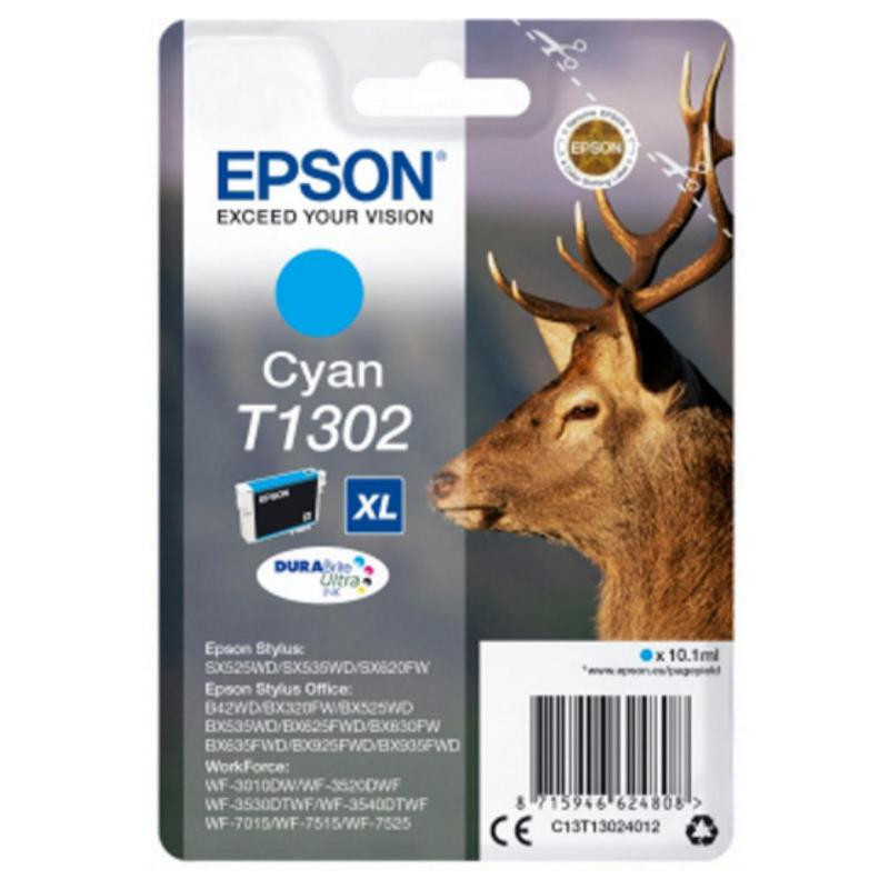 Cartucho de Tinta Epson T1302 Cian