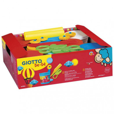 Pasta Jugar Giotto Be-bÃ© Pack Escolar 8 botes