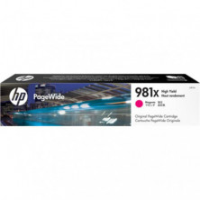 Cartucho de Tinta HP 981X L0R10A Magenta